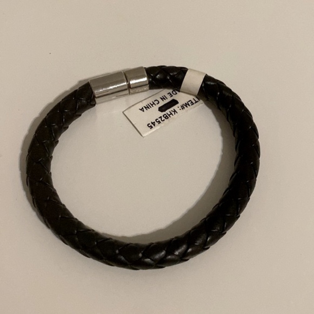Black Braided Bracelet